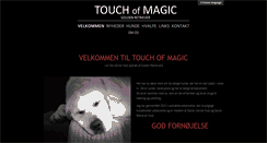 Desktop Screenshot of goldentouchofmagic.dk